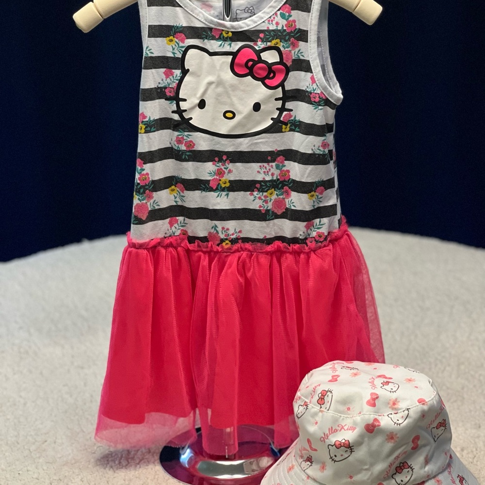 Hello Kitty Floral Striped Top